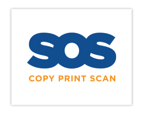 SOS Group SOS logo dropshadow inc
