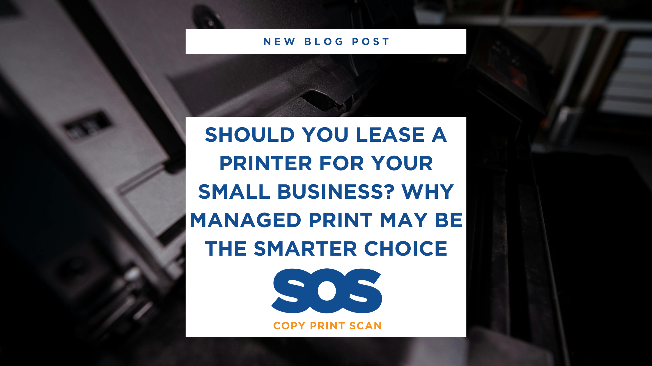 lease a printer for small business