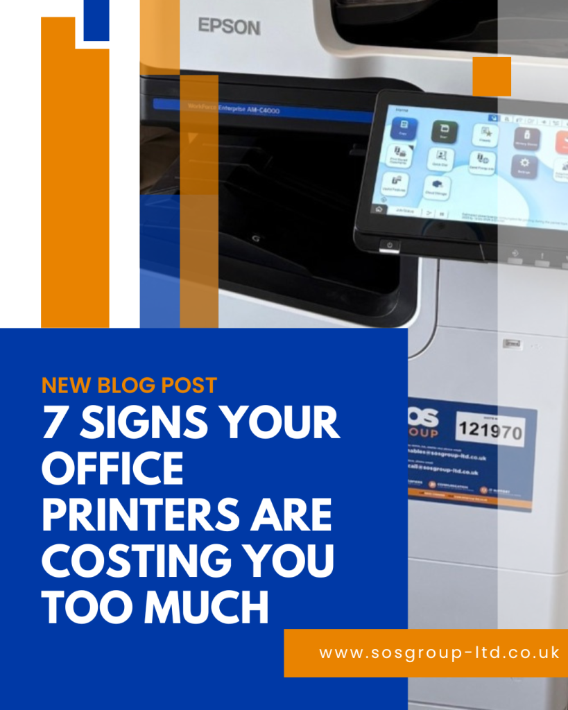 A smart printer -7 Signs Your Office Printers Are Costing You Too Much